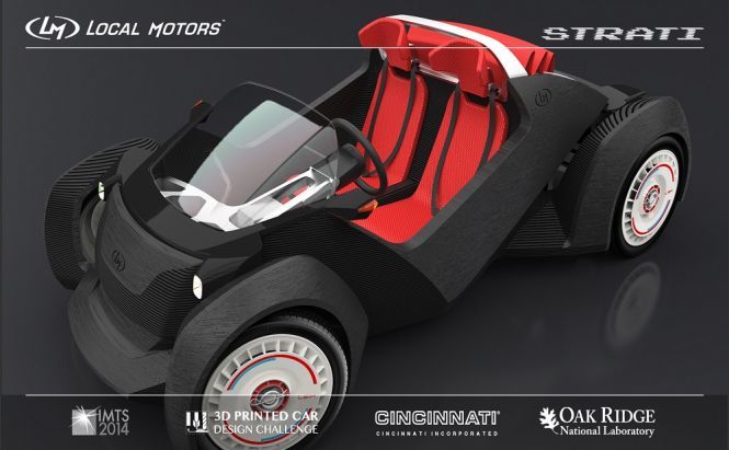 The First 3D Printed Car in the World