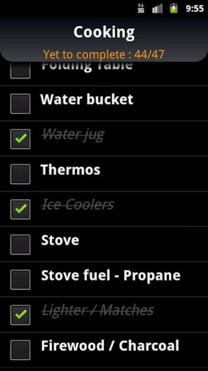 Camping Trip Planner