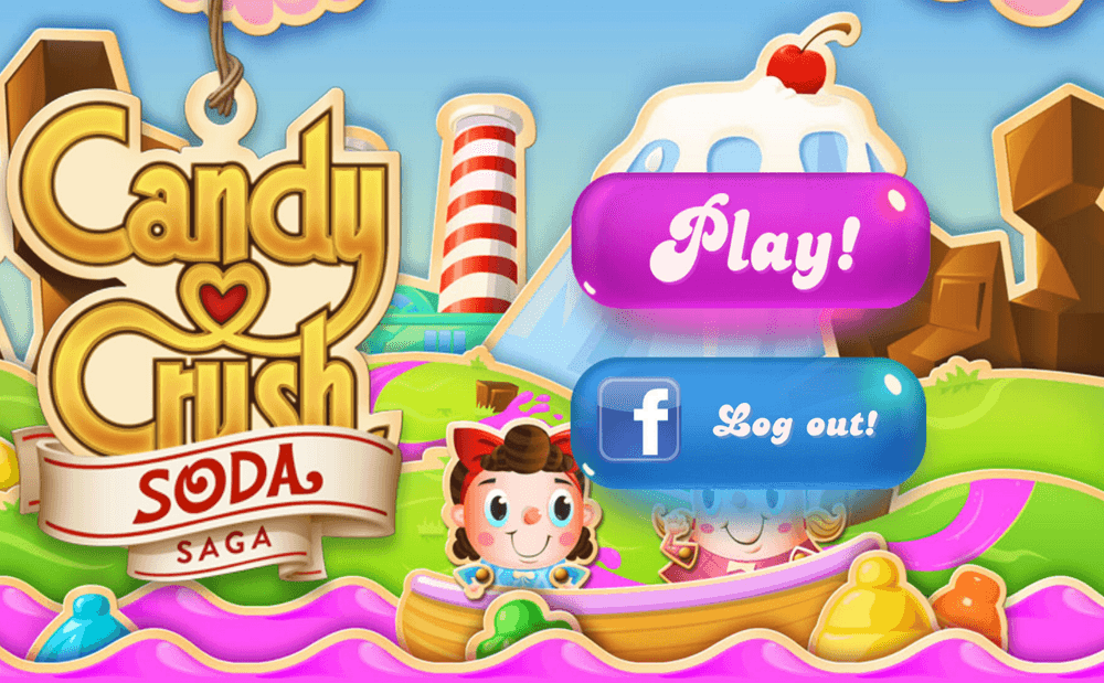 Candy Crush Saga Facebook Connect - Facebook Games, Facebook Instant Games