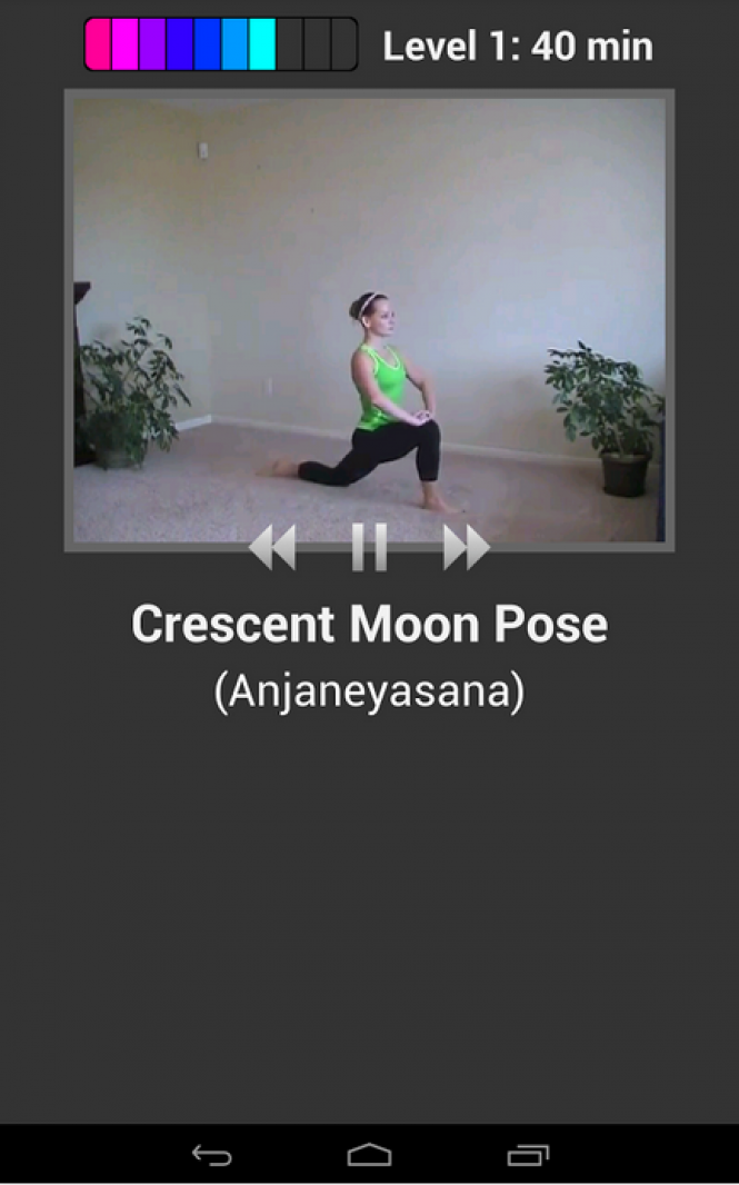 Simply Yoga FREE Interface