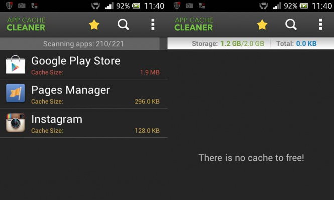 App Cache Cleaner