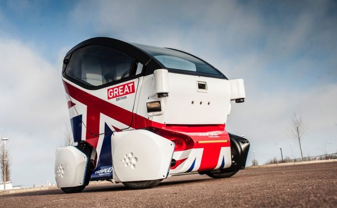 The Lutz Pod, the UK's First Driverless Car, Is Unveiled