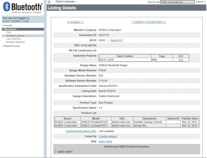 Bluetooth Certification