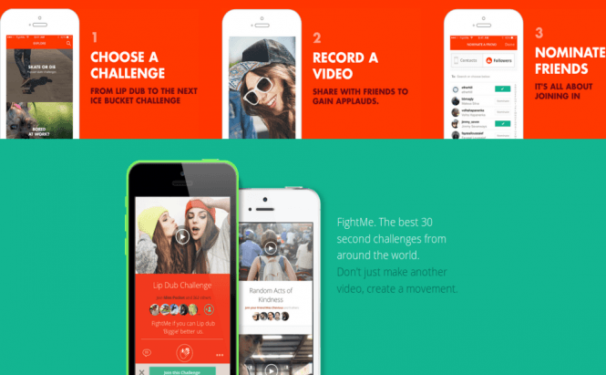 Video Challenge App FightMe Released