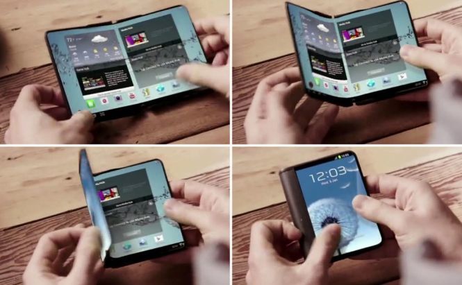 Samsung might be testing its foldable smartphone