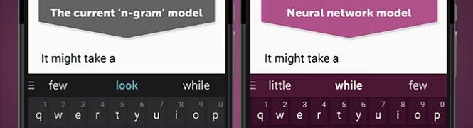 Word predictions