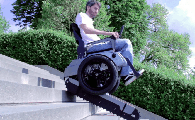 Meet Scalevo, the stair-climbing wheelchair
