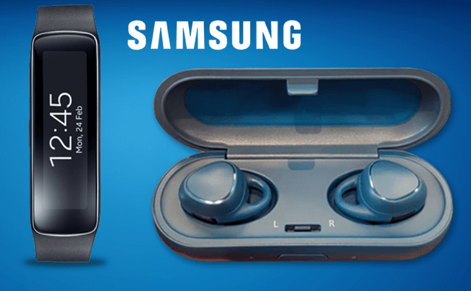 Check out Samsung's new Gear Fit bracelet and IconX earbuds