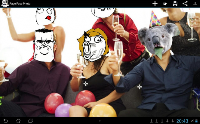 Rage Face Photo