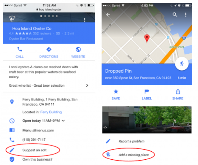 Updated Google Maps app