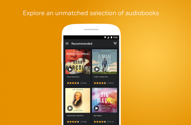 Audiobooks from Audible