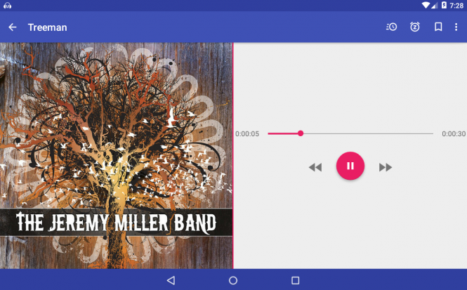 Material Audiobook Player