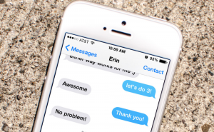 Check out Scheduled, an app that lets you schedule texts